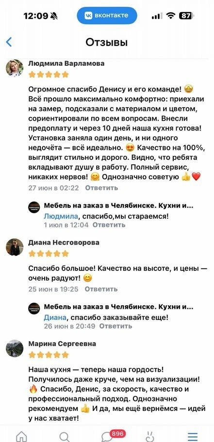 Бюджетные кухни на заказ