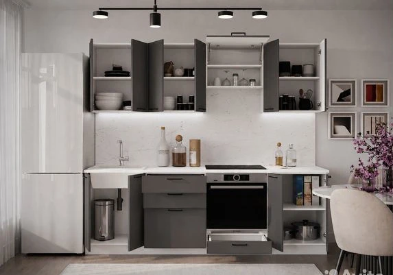 Кухня графит 2,4 м