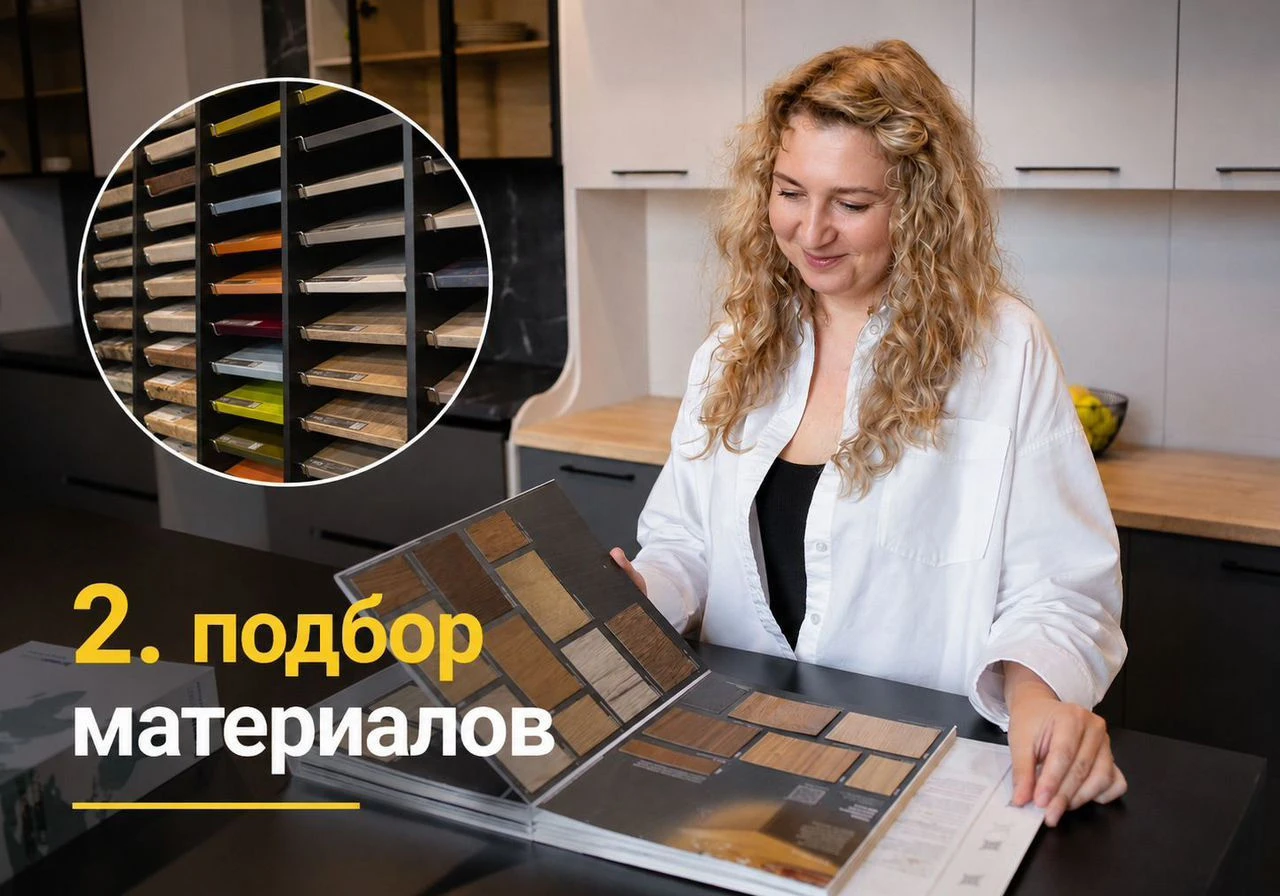 Кухня на заказ 250x60x200 см