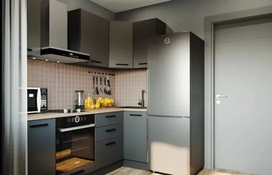 Кухонный гарнитур угловой 2200х1000 мм (с